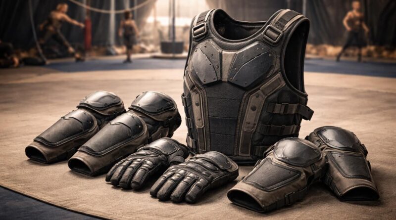 découvrez notre équipement de combat scénique spécialement conçu pour les chorégraphies. utilisé au cirque, le fighting kit assure sécurité et réalisme pour des performances impressionnantes.