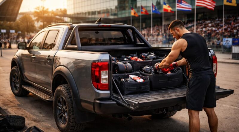 découvrez comment transporter facilement et en toute sécurité votre équipement de boxe et mma avec un ford ranger, idéal pour vos compétitions internationales.